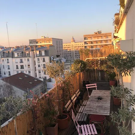 And Its Terrace Apartment Paris
