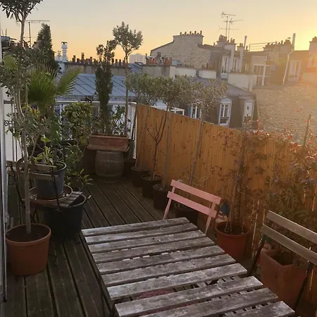 And Its Terrace Apartment Paris
